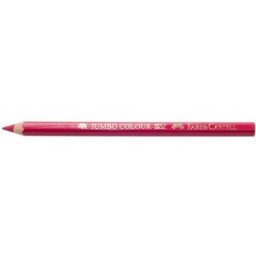 FABER-CASTELL Färgpenna, Jumbo, sexkantig pennkropp, rosa 12/fp