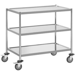 Köksvagn - 3 hyllor - Upp till 60 kg - Hyllor: 84.5 x 52.5 x 80 cm - Royal Catering
