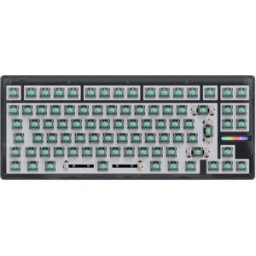 Wooting 80he 80% Tangentbord Ghost - Iso