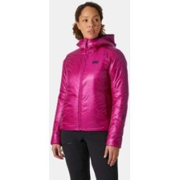 Helly Hansen Dam Odin Everdun Jacka Med Huva Rosa M Cobalt BlåM