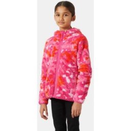 Helly Hansen Junior Champ Vändbar Fleecejackajacka Rosa 164 Meta Pink Aop Rosa164