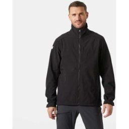 Helly Hansen Herr Paramount Athletic Cut Softshell Jacka Svart 2XL Navy Marinblå2XL