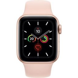 Apple Watch Series 5 (2019) 40 mm Aluminum GPS guld Sportband rosa