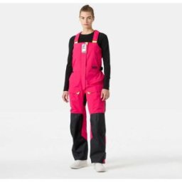 Helly Hansen Dam Skagen Offshore Bib Seglarbyxor Rosa M Ebony GråM