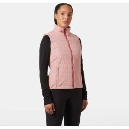 Helly Hansen Dam Crew Insulator 2.0 Väst Rosa XL Cranberry RosaXL