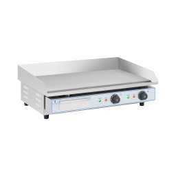 Elektriskt stekbord - 730 x 400 mm - Royal Catering - Slät - 2 x 2,200 W