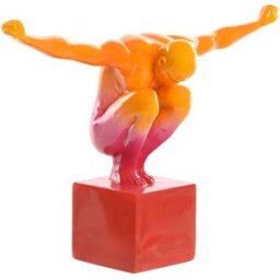 Prydnadsfigur Home ESPRIT Multicolour 32 x 11 x 23 cm