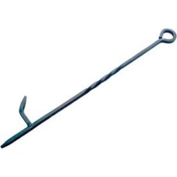 Poker EDM 85761 Svart Metall 7 x 0,8 x 45,5 cm Krok