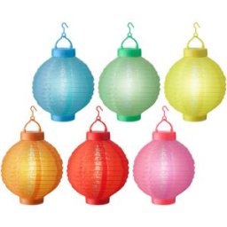 Lykta Lumineo Blandade färger Nylon