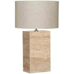 Bordslampa Home ESPRIT Marmor 40 x 40 x 55 cm