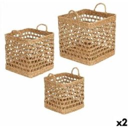 Korgset Gift Decor Brun Havsalger 2 Delar (2 antal)