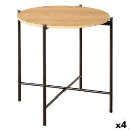 Kapphängare Max Home Järn Trä MDF (4 antal)
