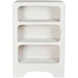 Bokhylla Home ESPRIT Vit Harts Trä MDF 80 X 30 X 120 CM