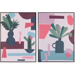 Kanvas DKD Home Decor polystyren Kanvas 103 x 4,3 x 143 cm