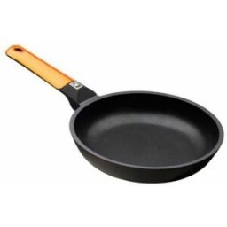 Stekpanna BRA A281224 Ø 24 cm TEFLON Svart Orange Aluminium Smitt aluminium Ø 24 cm