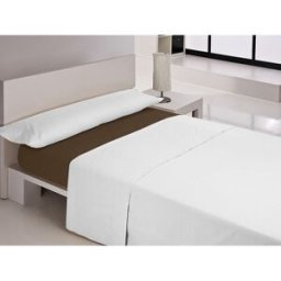 Inpassat underlakan Happy Home MIX COLORS Brun Säng 180 180 x 200 + 30 cm