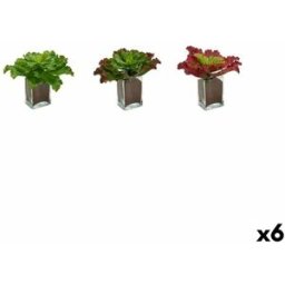 Dekorativ växt Ibergarden Plast Blad Stor 31 x 24 x 31 cm Dvobarvna (6 antal)