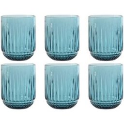 Glasset Home ESPRIT Blå Glas (6 antal)