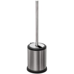 Toalettborste 5five Simply Smart Silvrig Kromad