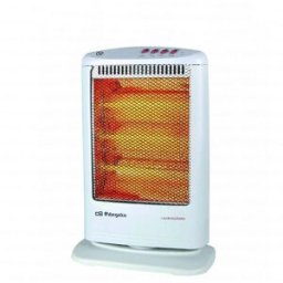 Halogenvärmare Orbegozo BP 0303 B 1200 W Vit Svart