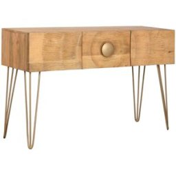 Mottagare Home ESPRIT Gyllene 120 x 38 x 76 cm