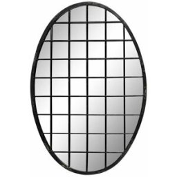 Väggspegel DKD Home Decor Svart 47,5 x 2,3 x 70 cm