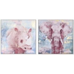 Kanvas DKD Home Decor polystyren Kanvas 103 x 4,5 x 103 cm