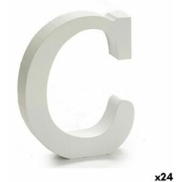 Brev Pincello C Vit Trä 2 x 11 cm 2 x 16 x 14,5 cm (24 antal)