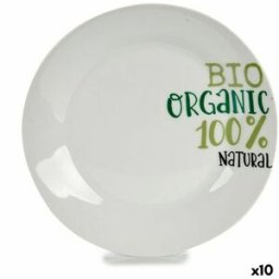Dessert Organic Porslin 19 x 2 x 19 cm (10 antal)