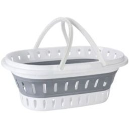 Hopvikbar tvättkorg Bathroom Solutions 60 x 40 x 27 cm