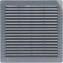 Ventilationsgaller EDM 87701 Grå 10 x 10 cm