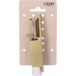 Dörrstopp EDM 85057 Gyllene Stål 120 mm
