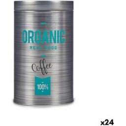 Burk Kinvara Organic Grå Tenn 10,4 x 18,2 x 10,4 cm Kaffe/ Café (24 antal)