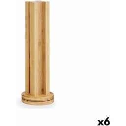 Ställ för 36 kaffekapslar Kinvara Bambu 11 x 11 x 34 cm 11 x 30,5 x 11 cm Roterbar (6 antal)