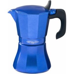 Italiensk Kaffepanna Oroley Petra Blå Aluminium 6 Koppar