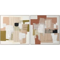 Kanvas Home ESPRIT polystyren Kanvas 121 x 5,2 x 121 cm (2 antal)