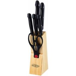 Set med köksknivar och hållare San Ignacio Dresde SG-4161