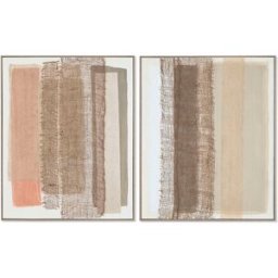 Kanvas Home ESPRIT Furu Kanvas 82 x 4,5 x 102 cm 82,3 x 4,5 x 102 cm