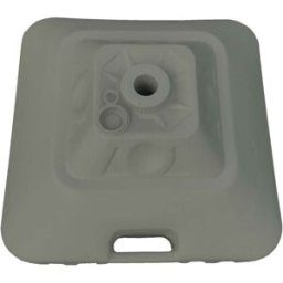 Parasollfot Marbueno Vit 45 x 27 x 45 cm Fyrkantig