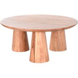 Soffbord DKD Home Decor Akaciaträ 100 x 100 x 43 cm