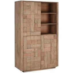 Bokhylla Home ESPRIT Naturell Mangoträ 110 X 45 X 180 cm