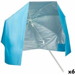 Paraply Aktive Blå 200 x 185 x 200 cm (6 antal)