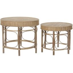 Sidobord DKD Home Decor 61 x 61 x 52 cm Naturell Trä