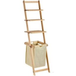 Bokhylla Kipit Brun Beige Trä Tyg 36 x 151 x 41,5 cm