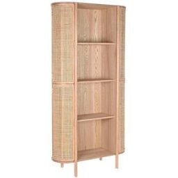 Bokhylla Home ESPRIT Naturell 88 x 36 x 180 cm