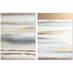 Kanvas DKD Home Decor Furu Kanvas 90 x 3,7 x 120 cm
