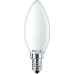 LED-lampa Philips Ljus Vit F 40 W 4,3 W E14 470 lm 3,5 x 9,7 cm (4000 K)
