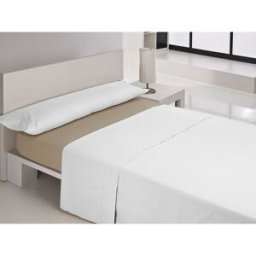 Inpassat underlakan Happy Home MIX COLORS Jord Säng 160 160 x 200 + 30 cm