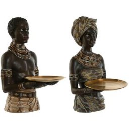 Prydnadsfigur Home ESPRIT (2 antal)
