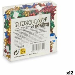 Roterande Pincello PVC 2,3 cm 12 x 12 x 4 cm Matt Multicolour (12 antal)